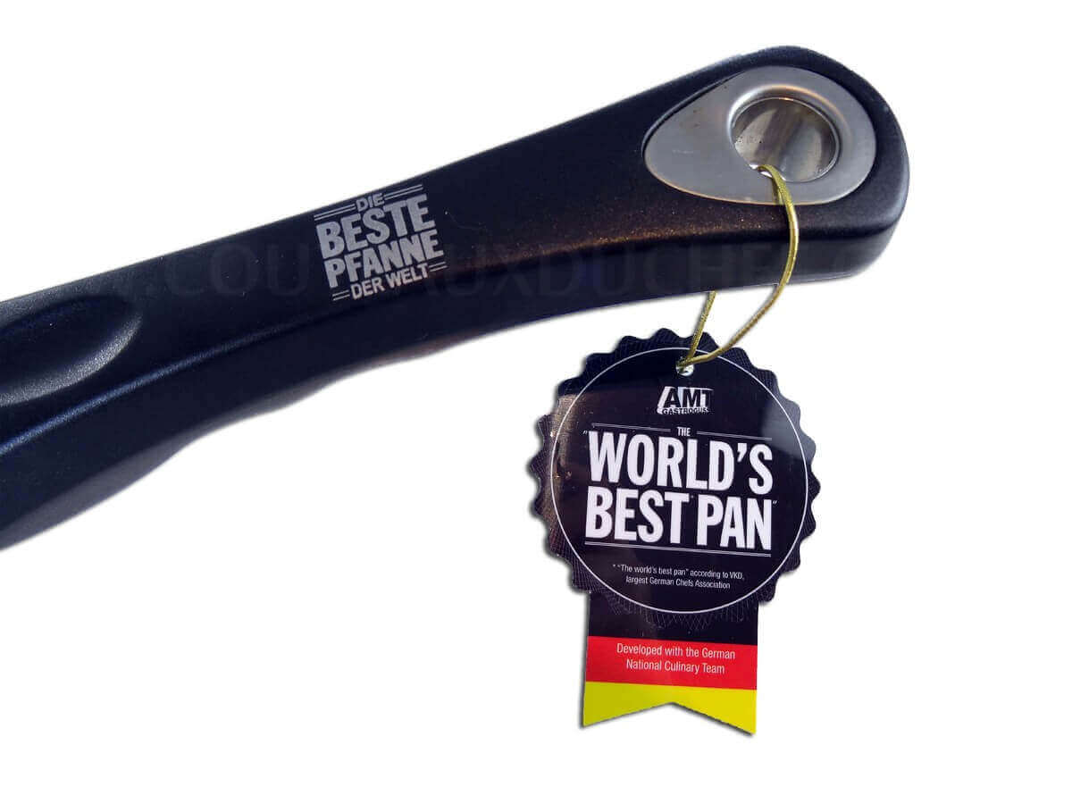 Poêle pro à frire ronde AMT 24cm anti-adhérente + induction