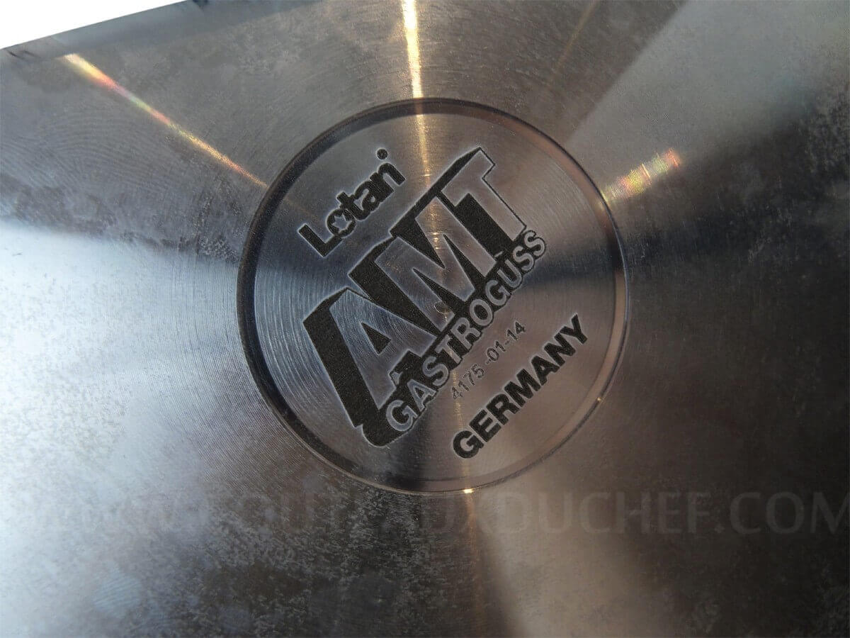 Poêle à frire ronde pro AMT 20cm anti-adhérente + induction