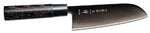Couteau japonais Santoku Tojiro Zen Black lame 17cm