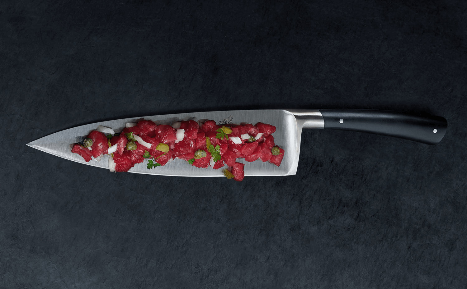 Couteau santoku Sabatier Edonist forgé 18cm fabrication française