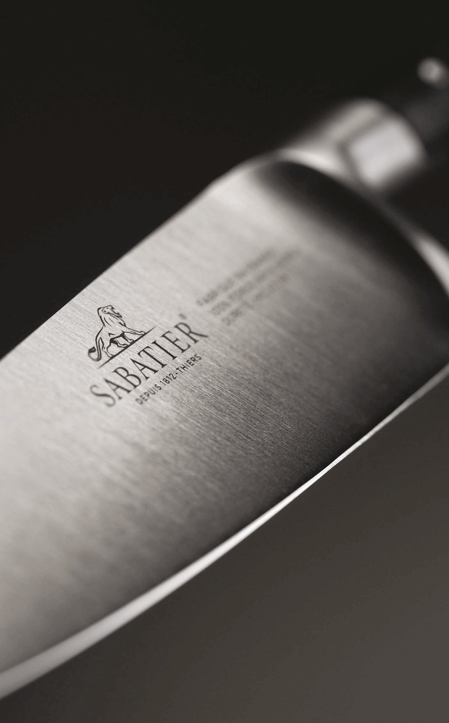 Couteau santoku Sabatier Edonist forgé 18cm fabrication française
