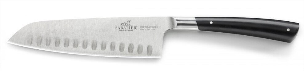 Couteau santoku Sabatier Edonist forgé 18cm fabrication française