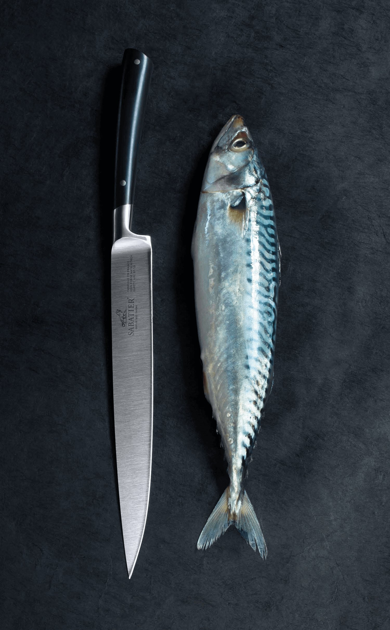Couteau filet de sole Sabatier Edonist forgé flexible 18cm fabriqué en France