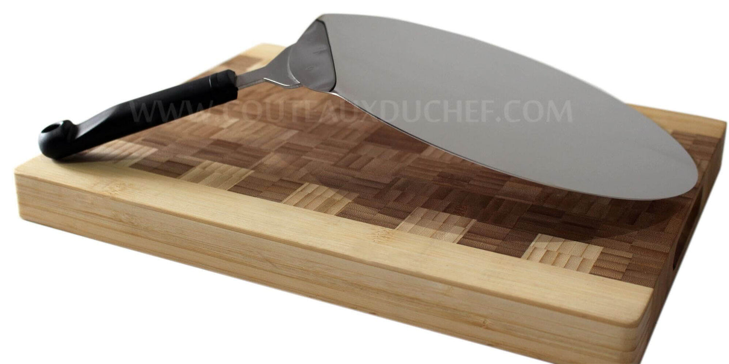 Pelle de service ergonomique Deglon Pelleronde acier inox 25cm