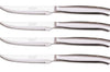 Coffret 4 couteaux à steak monobloc Arcos acier inox microdentées 11cm