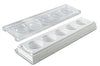 Moule pâtissier Silikomart silicone blanc 5 sphères 3D diamètre 48mm