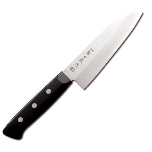 Couteau santoku japonais Tojiro DP Eco lame 14cm manche riveté