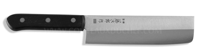 Couteau nakiri japonais Tojiro DP plein manche lame 16.5cm
