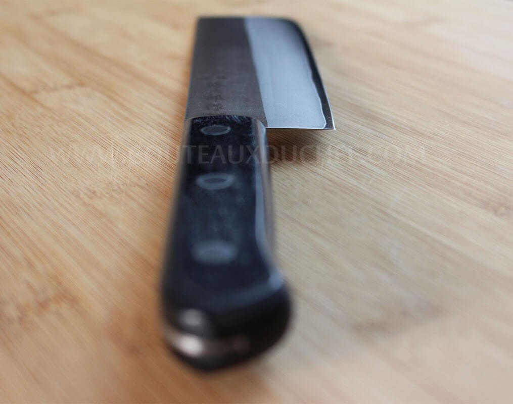 Couteau nakiri japonais Tojiro DP plein manche lame 16.5cm