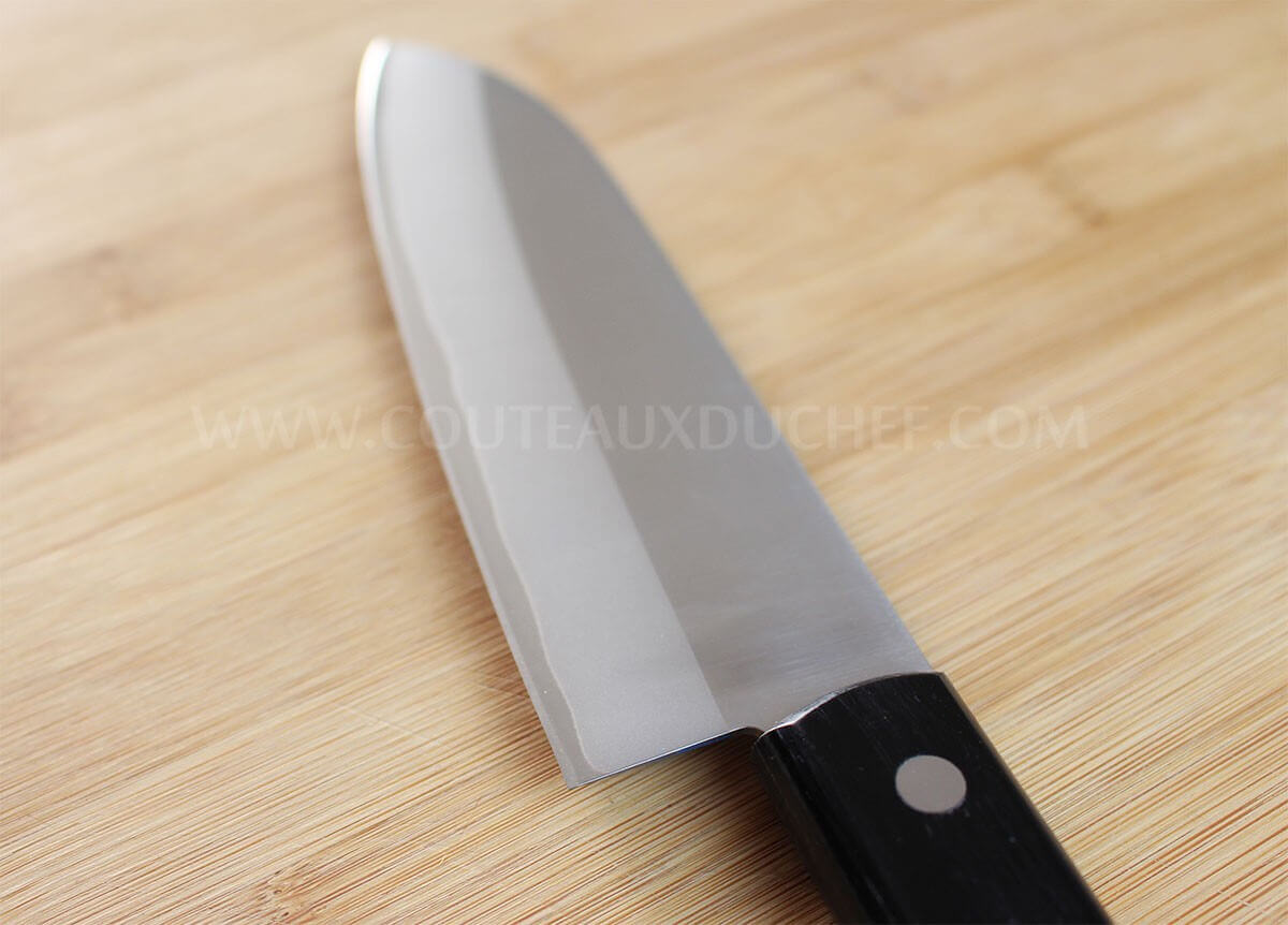 Couteau Santoku japonais Tojiro DP plein manche lame 17cm
