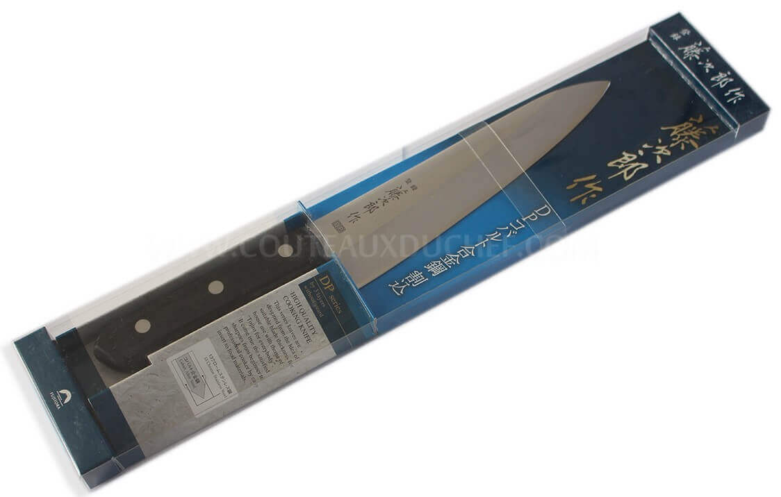 Couteau de chef japonais Tojiro DP plein manche lame 18cm