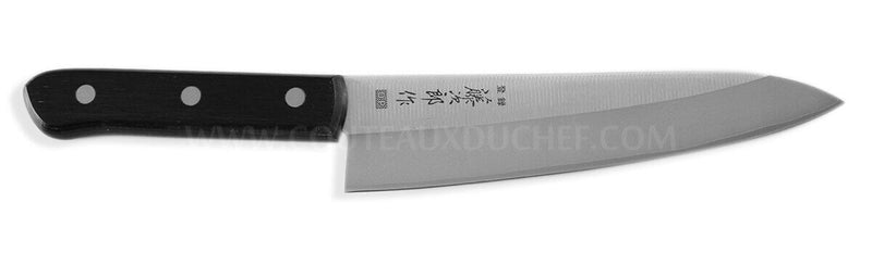 Couteau de chef japonais Tojiro DP plein manche lame 18cm