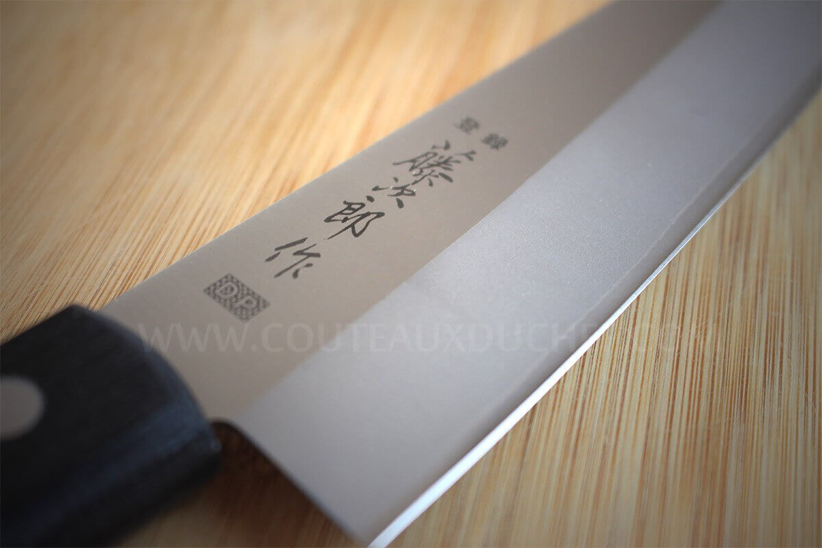 Couteau de chef japonais Tojiro DP plein manche lame 18cm