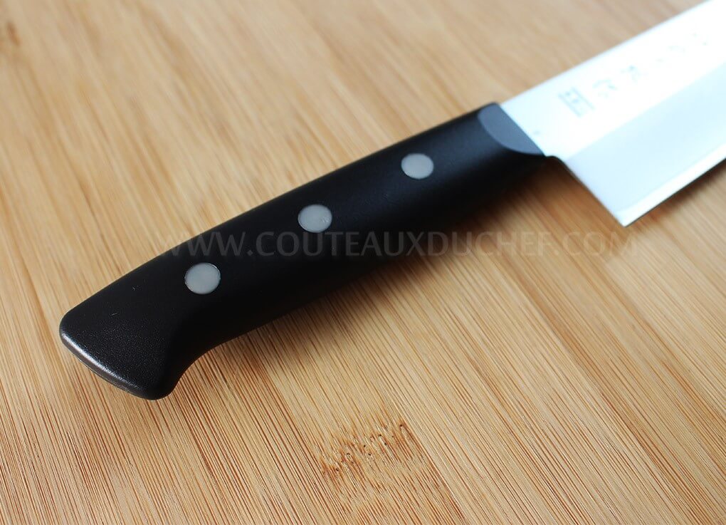 Couteau santoku japonais Tojiro DP Eco lame 17cm manche riveté
