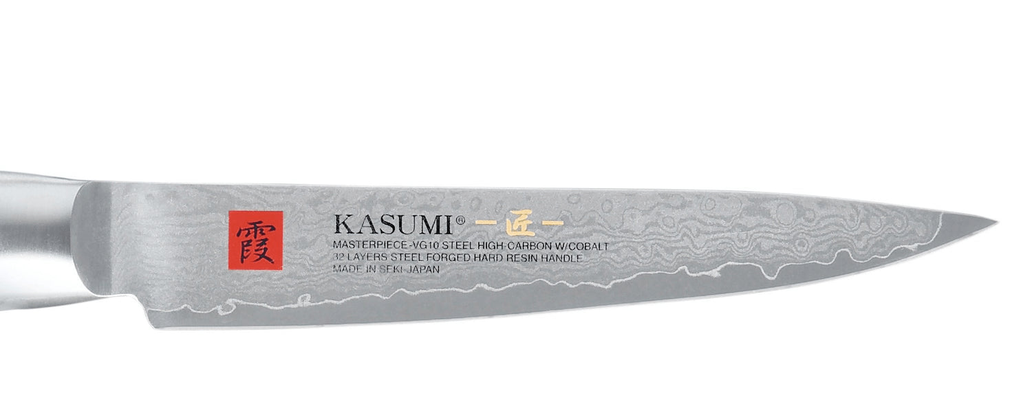 Coffret 2 couteaux japonais Kasumi Masterpiece damas haut de gamme