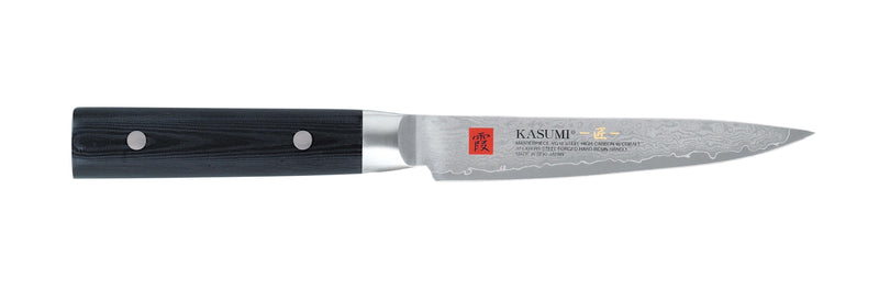Couteau d'office japonais Kasumi Masterpiece damas haut de gamme 12cm