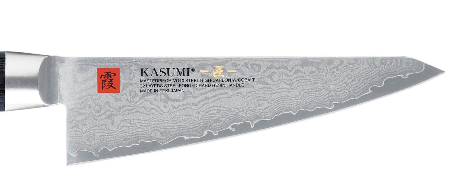 Couteau à désosser japonais Kasumi Masterpiece damas 14cm