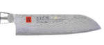 Couteau santoku japonais Kasumi Masterpiece damas haut de gamme 18cm