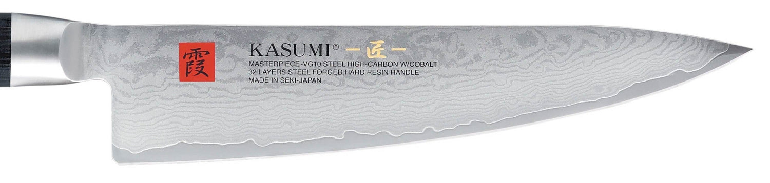 Couteau de chef japonais Kasumi Masterpiece damas haut de gamme 20cm