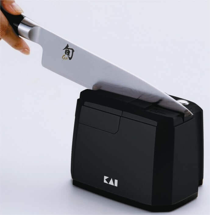 Aiguiseur électrique Kaï pour couteaux de cuisine + module polissage