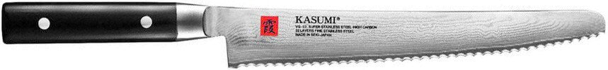 Couteau à pain japonais Kasumi Standard lame damas 25cm