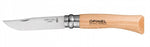 Couteau opinel traditionnel n°7 lame 8cm virole tournante manche en hêtre