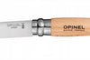 Couteau opinel traditionnel n°7 lame 8cm virole tournante manche en hêtre