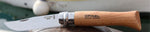 Couteau Opinel traditionnel n°10 lame 10cm virole tournante manche en hêtre