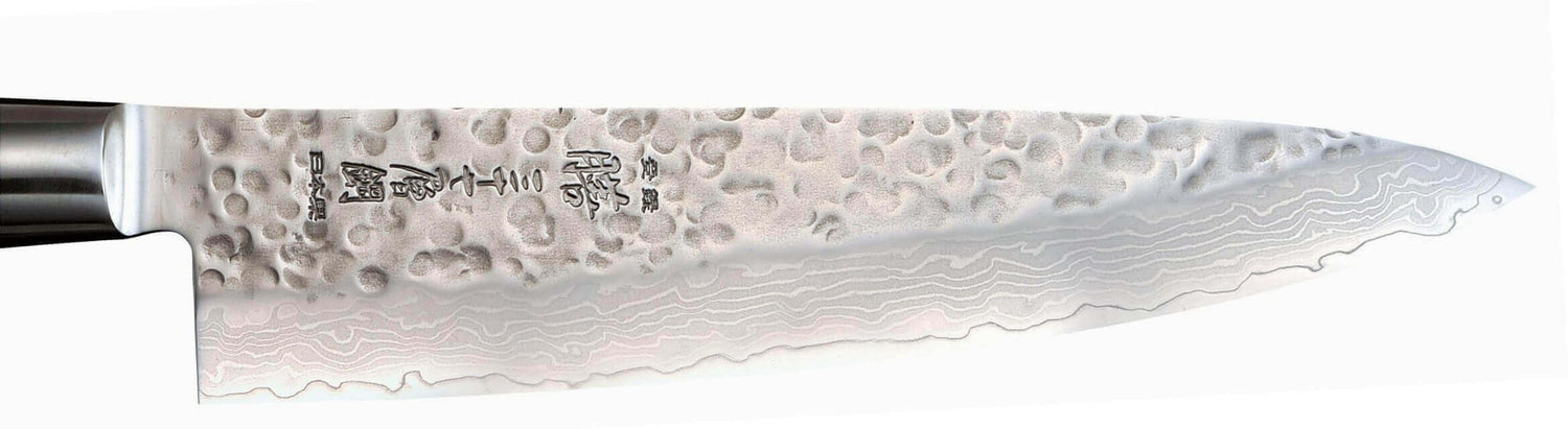 Couteau de chef japonais Yaxell ZEN lame 20cm damas 37 couches