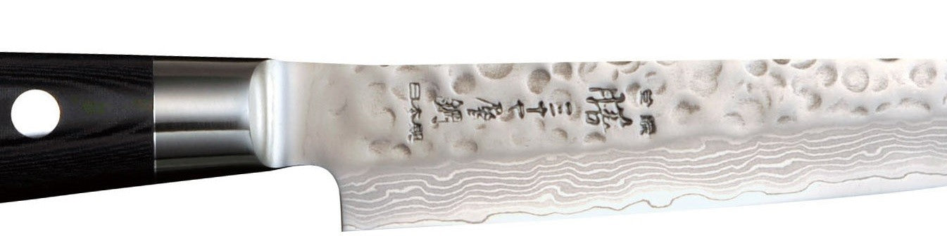 Couteau à trancher japonais Yaxell ZEN lame 15cm damas 37 couches