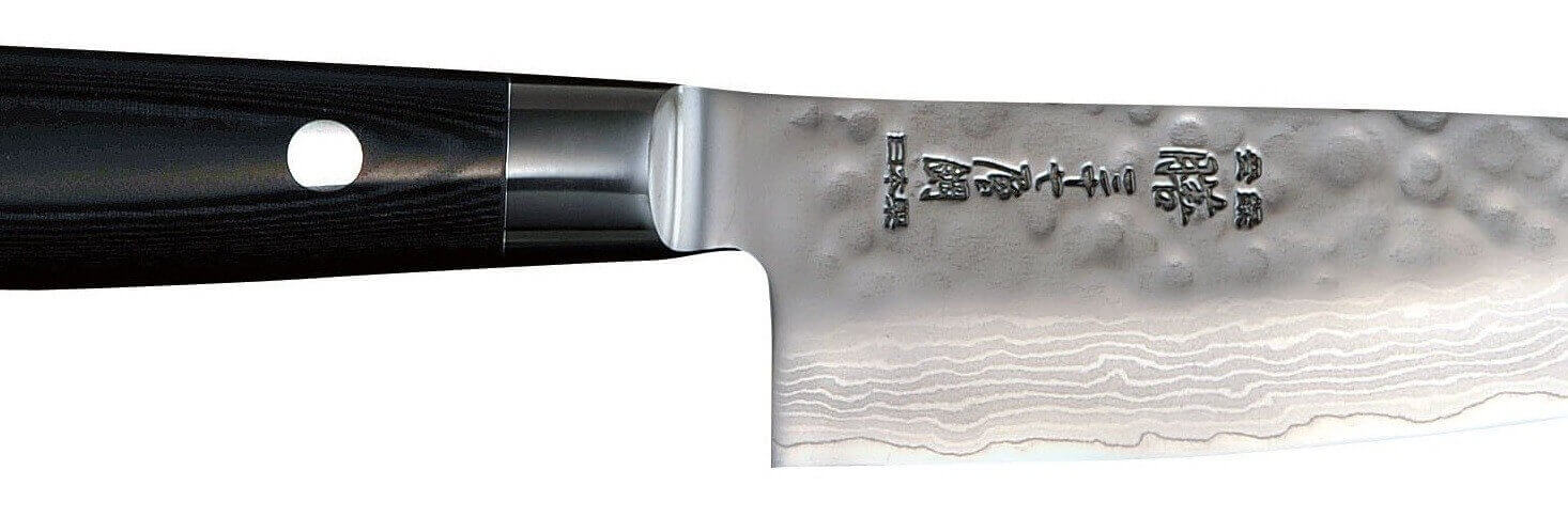 Couteau santoku japonais Yaxell ZEN lame 16.5cm damas 37 couches