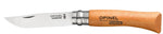 Couteau Opinel Tradition Carbone n°07 lame 8cm manche hêtre avec virole tournante