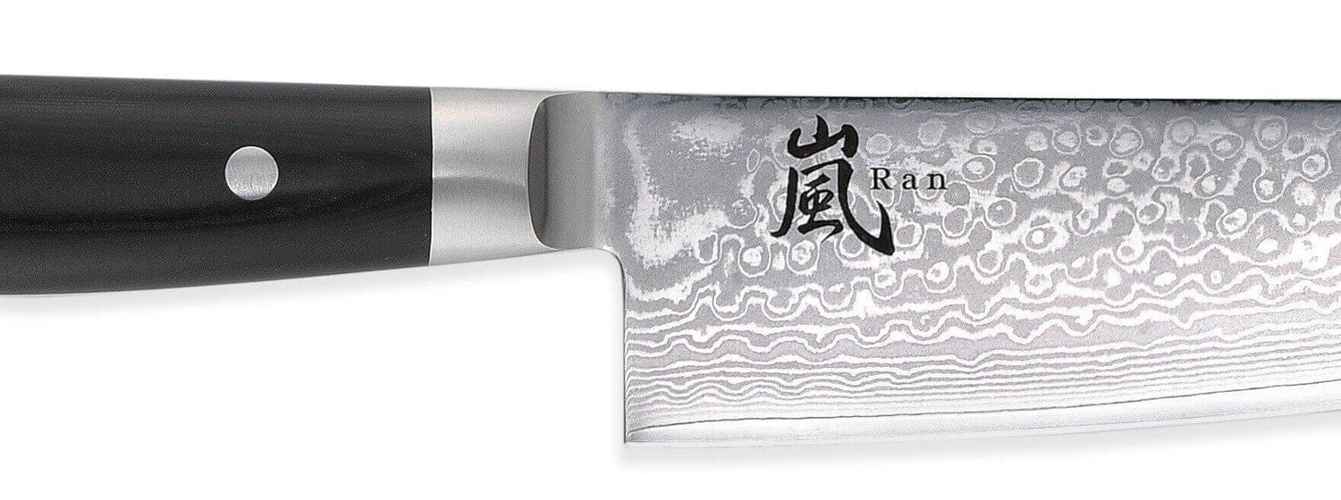 Couteau de chef japonais Yaxell RAN lame 20cm damas 69 couches