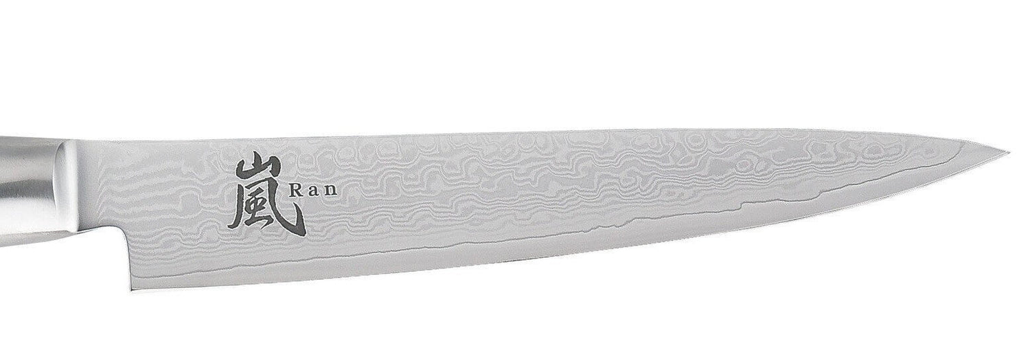 Couteau à trancher japonais Yaxell RAN lame 15cm damas 69 couches