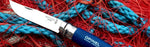 Couteau Opinel Tradition Baroudeur n°08 lame 8,5cm manche bleu