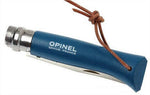 Couteau Opinel Tradition Baroudeur n°08 lame 8,5cm manche bleu