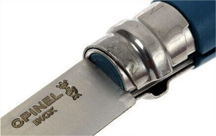 Couteau Opinel Tradition Baroudeur n°08 lame 8,5cm manche bleu