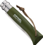Couteau Opinel Baroudeur n°08 lame 8,5cm manche kaki