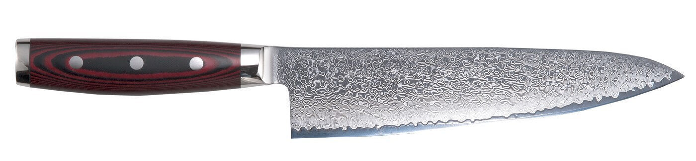 Couteau de chef japonais Yaxell SUPERGOU lame 20cm damas 161 couches