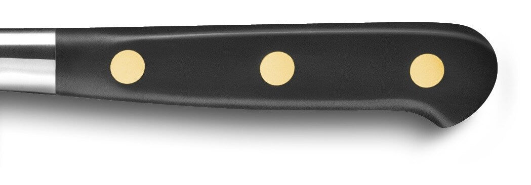 Couteau tranchelard SABATIER Idéal Inox 100% forgé rivets laiton lame 20cm