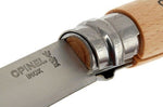 Couteau opinel Origines n°08 lame 8.5cm virole tournante naturel + cordon