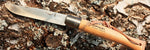 L'Opinel Géant n°13 lame 22cm virole tournante manche hêtre + lacet cuir