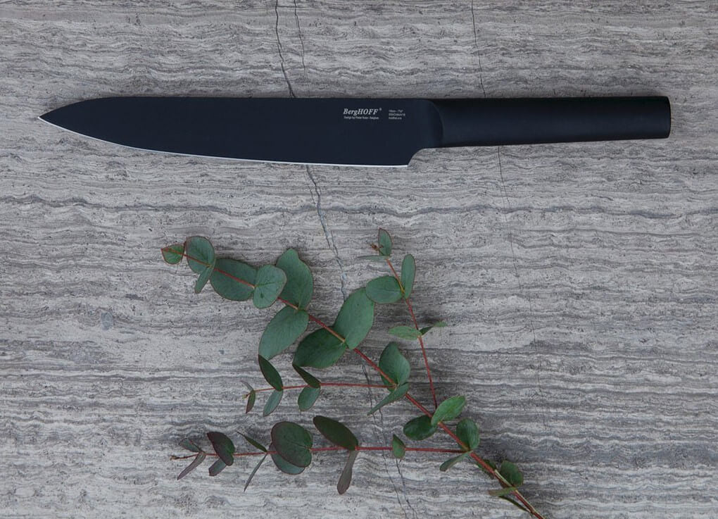 Couteau à découper Berghoff Ron Titan 19cm revêtement titane manche acier