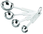 Set de 4 cuillères à mesure tout inox de 1.25 à 15ml
