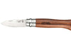 Couteau opinel à huitres n°09 lame 6.5cm virole tournante manche en padouk