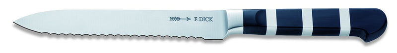 Couteau universel forgé DICK 1905 lame dentelée 13cm manche design