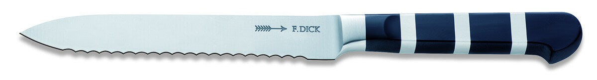 Couteau universel forgé DICK 1905 lame dentelée 13cm manche design