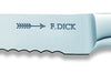 Couteau universel forgé DICK 1905 lame dentelée 13cm manche design