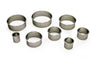 8 Emportes-pièces ronds unis de 2 à 9 cm