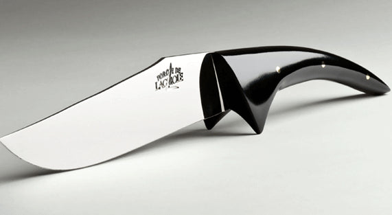 Couteau à fromage Jojo Long Legs Forge de LAGUIOLE design noir P. STARCK